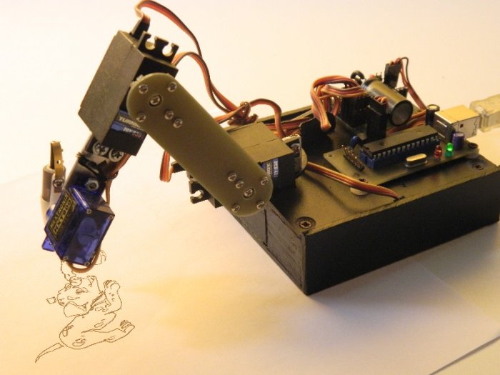 Il braccio robotico di Livio