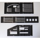 KITT Plastic Dash Overlay Set