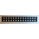 KITT Upper Console Season 2/4 Aluminium Overlay for USB buttons